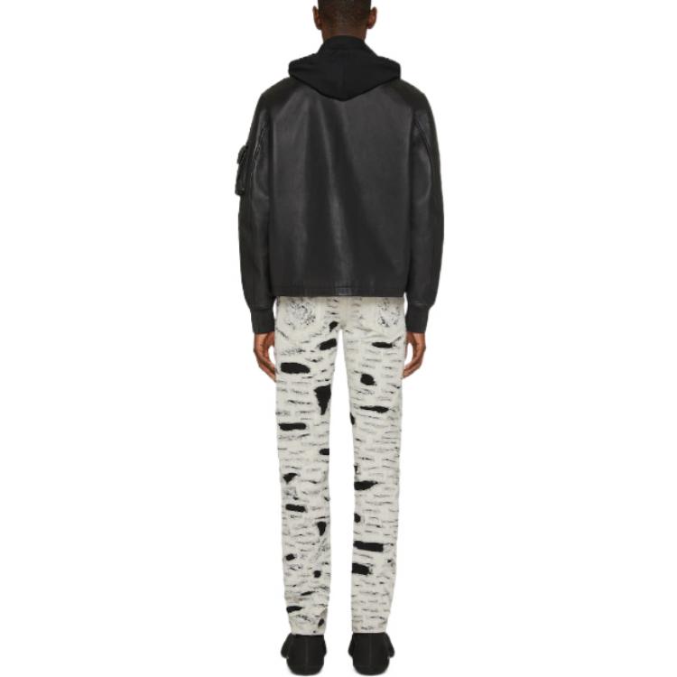 Джинсы Givenchy X Disney 101 FW22 мужские бежево-желтые — фото 4