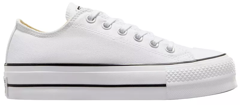 Низкие кроссовки Converse Chuck Taylor All Star на платформе с подъемом, белый