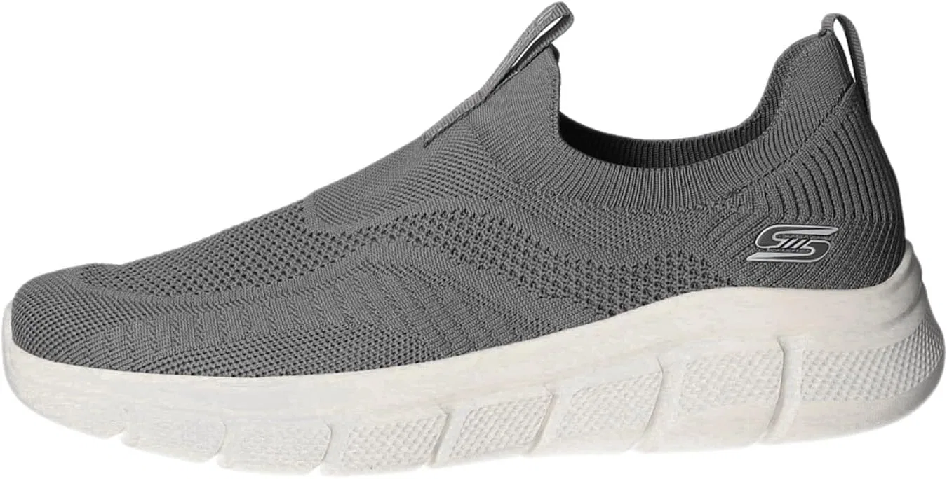 Мужские беговые кроссовки Skechers Gowalk3, Grey Dark — фото 2