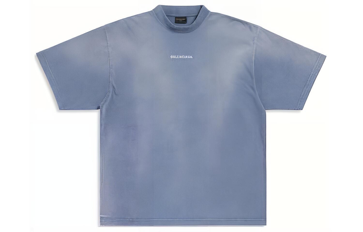

Футболка мужская Balenciaga, синий / белый
