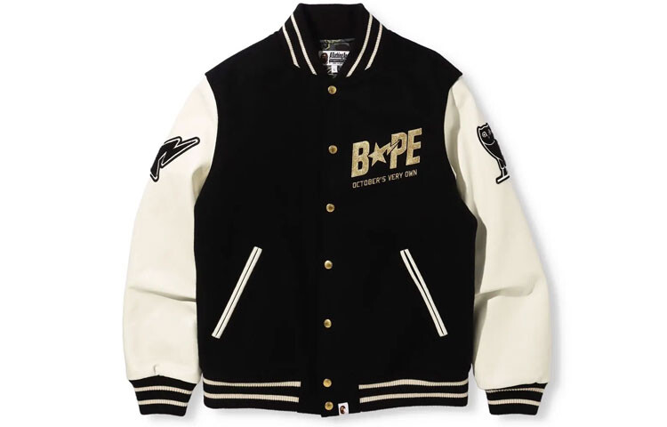 

Бейсбольная майка унисекс черная A Bathing Ape, черный