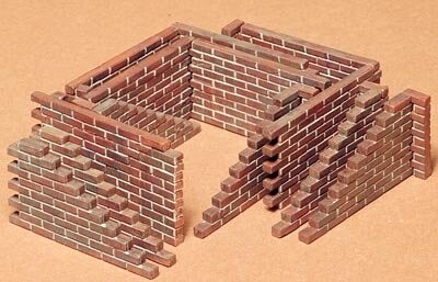 

Tamiya, модель набора Brick Wall Set