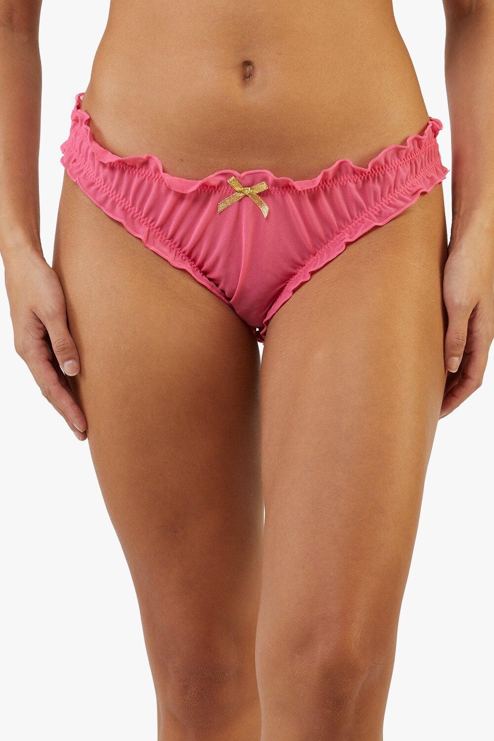 

Шифоновые трусики со знаком зодиака Овен Playful Promises, розовый