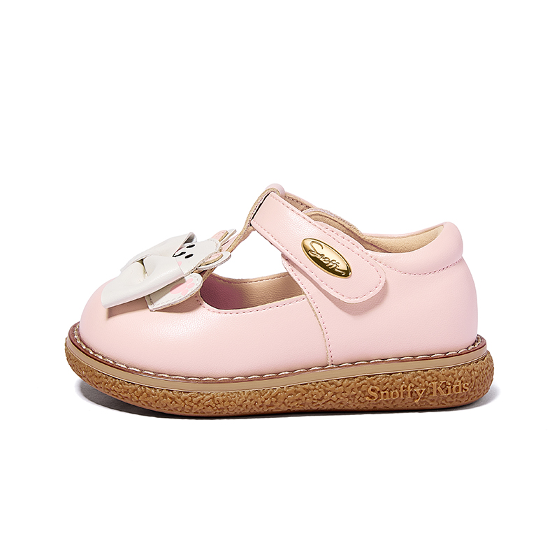 

Противоскользящие износостойкие детские туфли серии Animistic для младенцев и малышей Snoffy, Litchi Powder