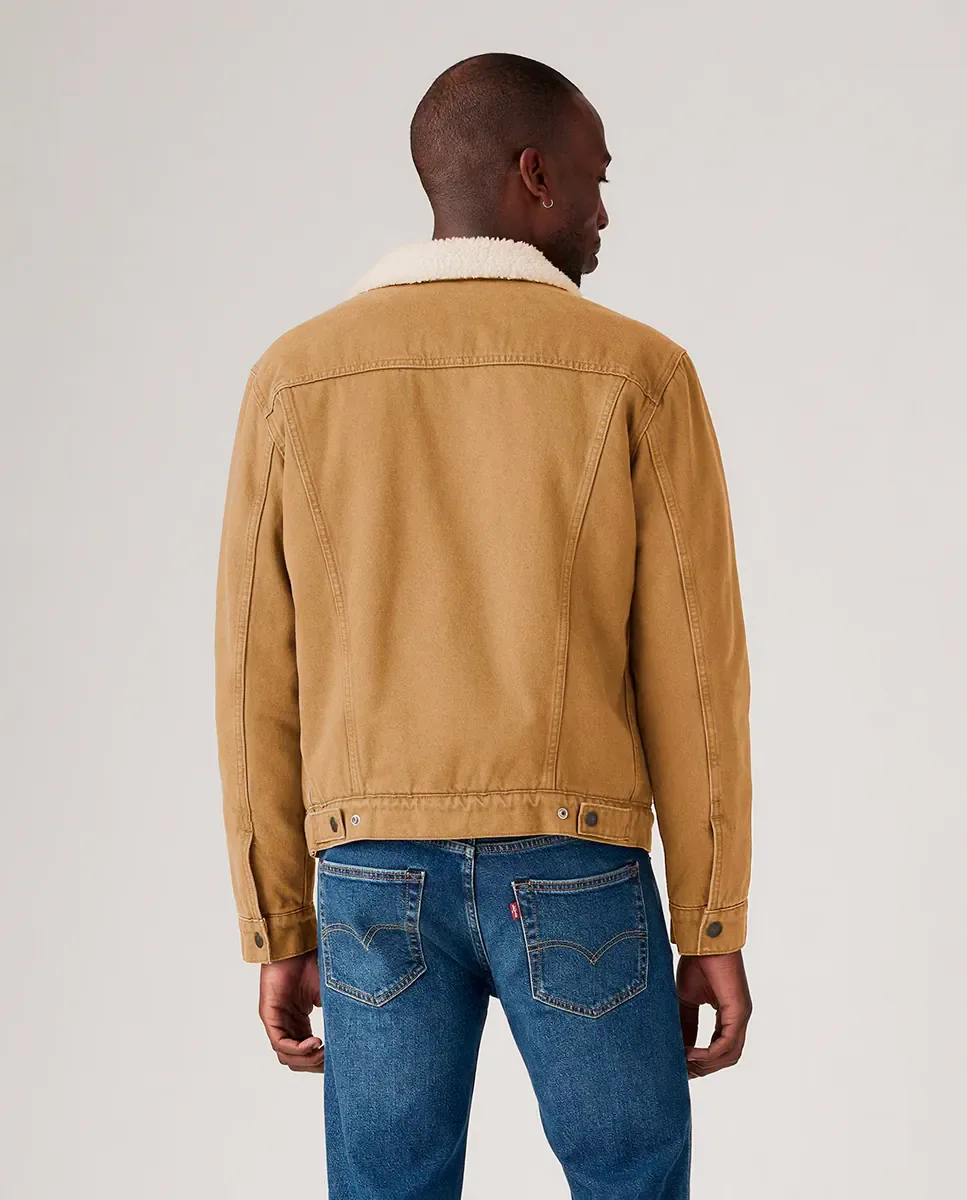 Охотница на мужчин с овечкой Levi's, коричневый — фото 2