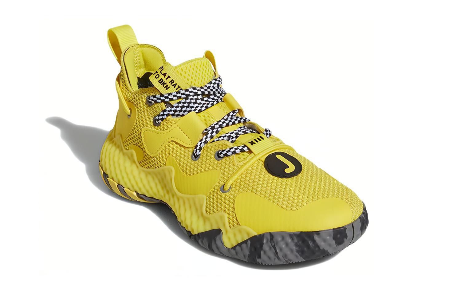 Баскетбольные кроссовки Harden Vol.6 Kids GS Low-top Yellow Adidas — фото 3