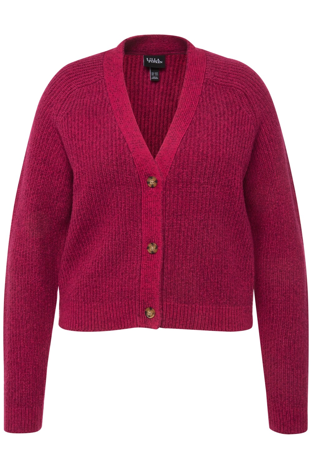 

Толстовка Ulla Popken Strickjacke, цвет magentapink