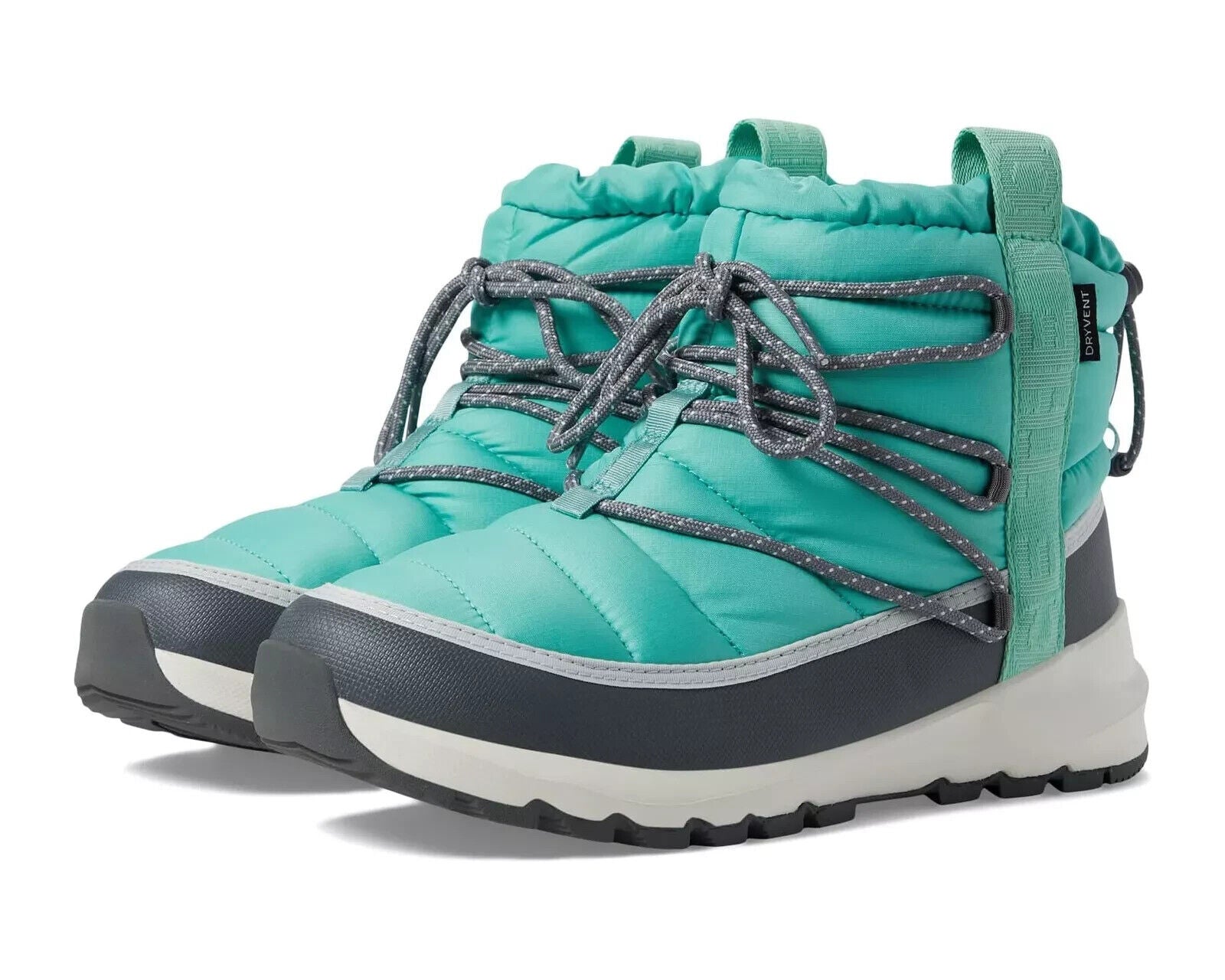 Женские зимние ботинки The North Face ThermoBall водонепроницаемые, зеленый — фото 2