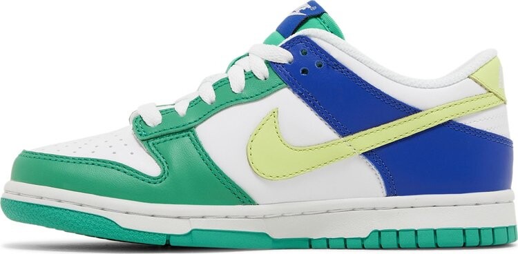 Кроссовки Dunk Low GS 'Stadium Green Royal', зеленый — фото 3