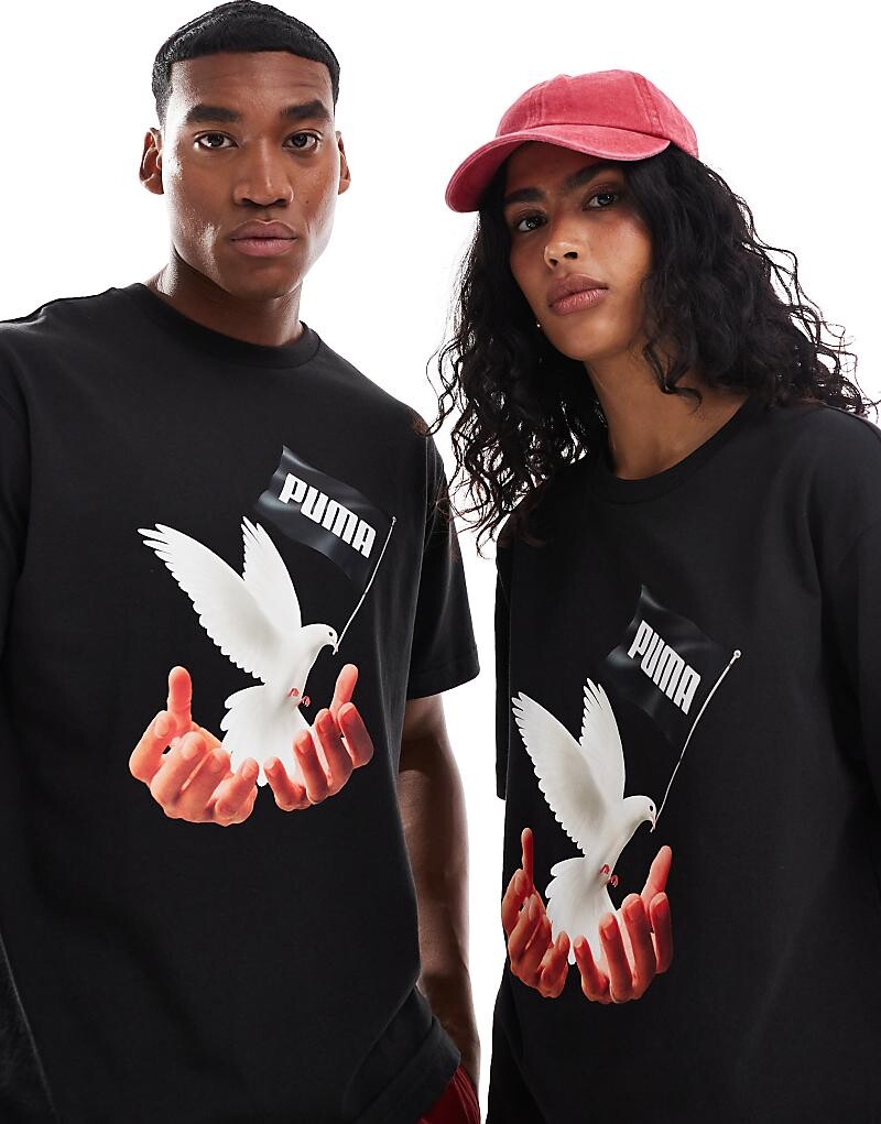 

Черная футболка Puma MAS TIEMPO
