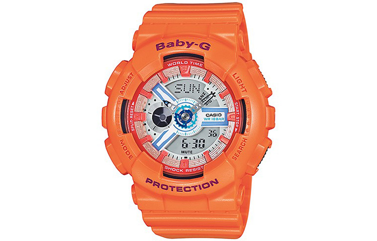 

CASIO Часы Women's BABY-G White Watch BA-110SN-4A