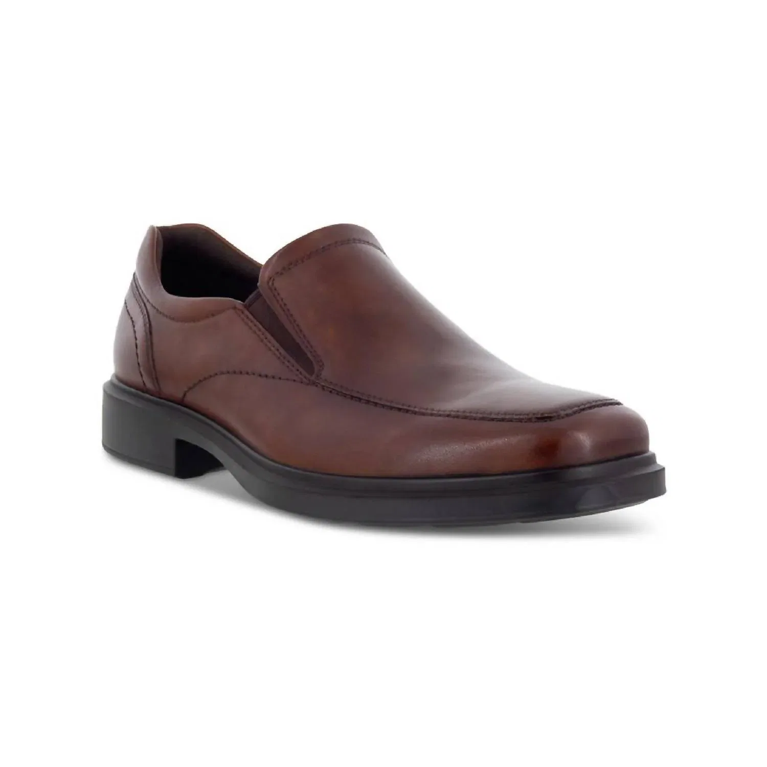 ECCO Мужские лоферы Helsinki 2.0 Apron Toe Slip-On в цвете коньяк — фото 2