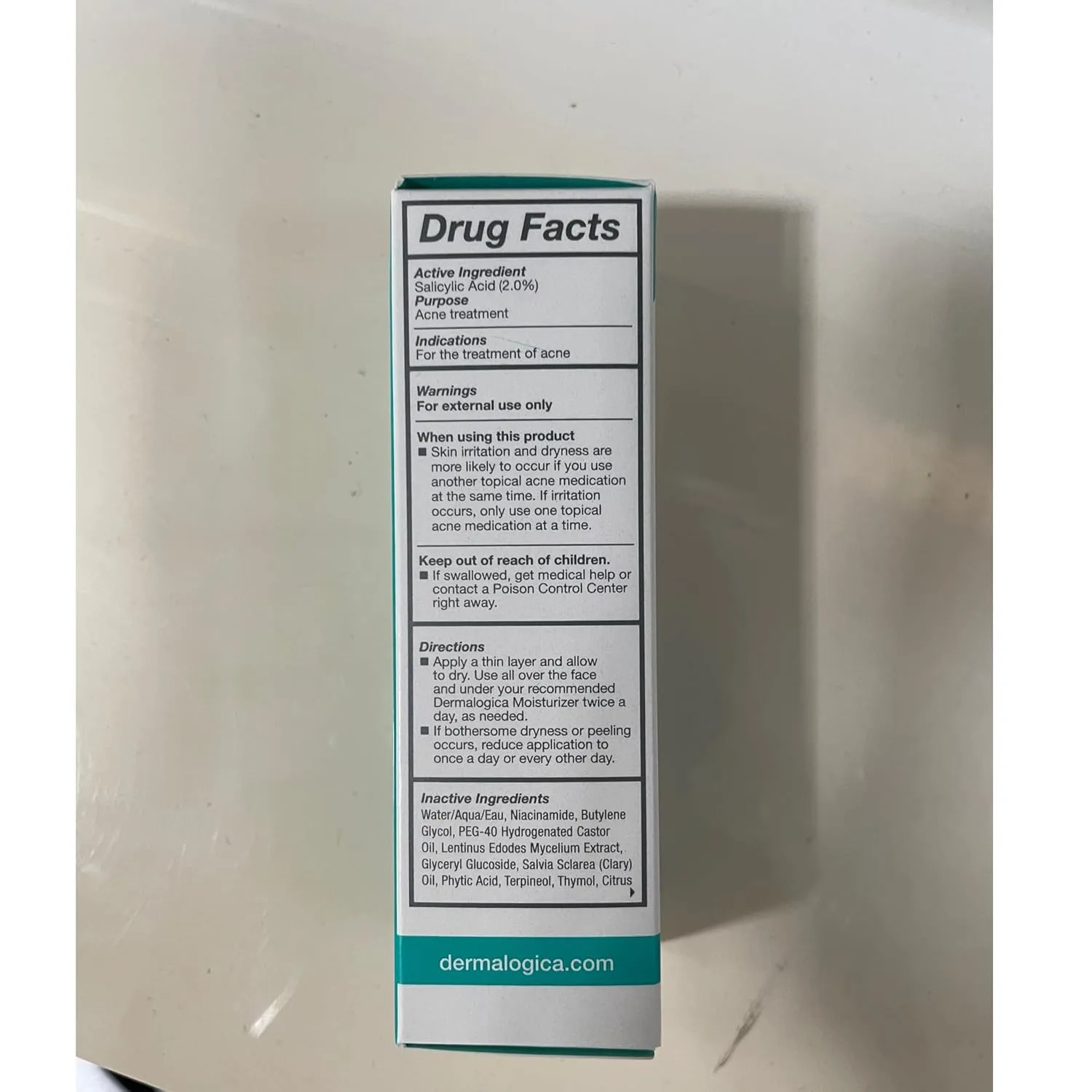 Сыворотка Dermalogica — Для лица Age Bright Clearing Serum с салициловой кислотой - способствует разглаживанию, 30 мл — фото 3