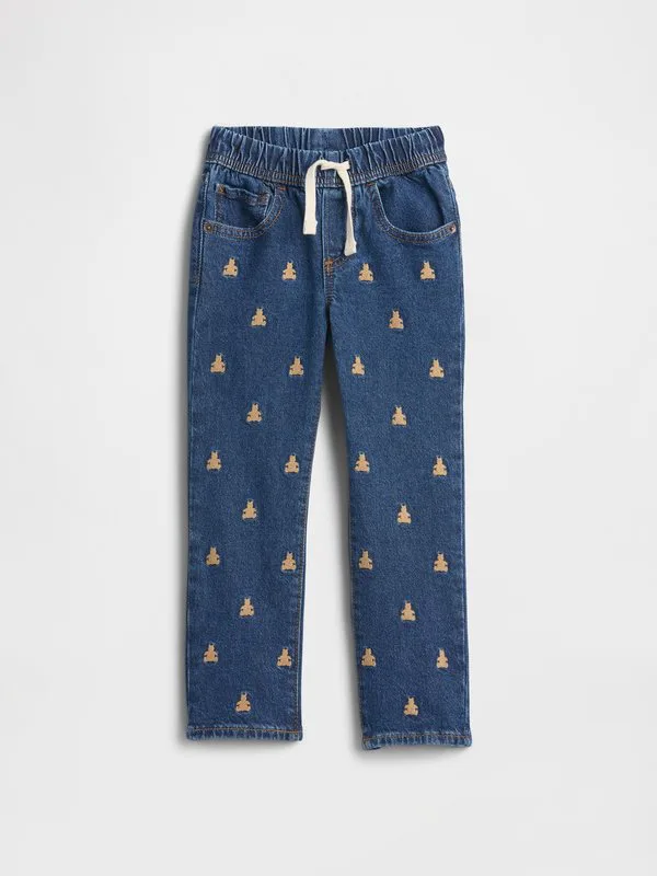 Джинсы babygap pullon original прямого кроя, джинсы прямого кроя. Gap, Medium Wash