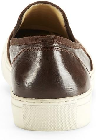 Мужские коричневые плетеные слипоны Kenneth Cole New York с резиновой подошвой Press Pause — фото 4