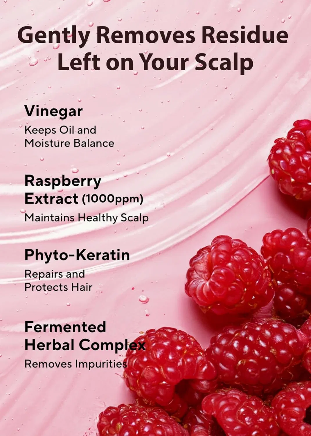 Шампунь для волос Raspberry Vinegar от A'pieu A'Pieu(アピュー) — фото 4