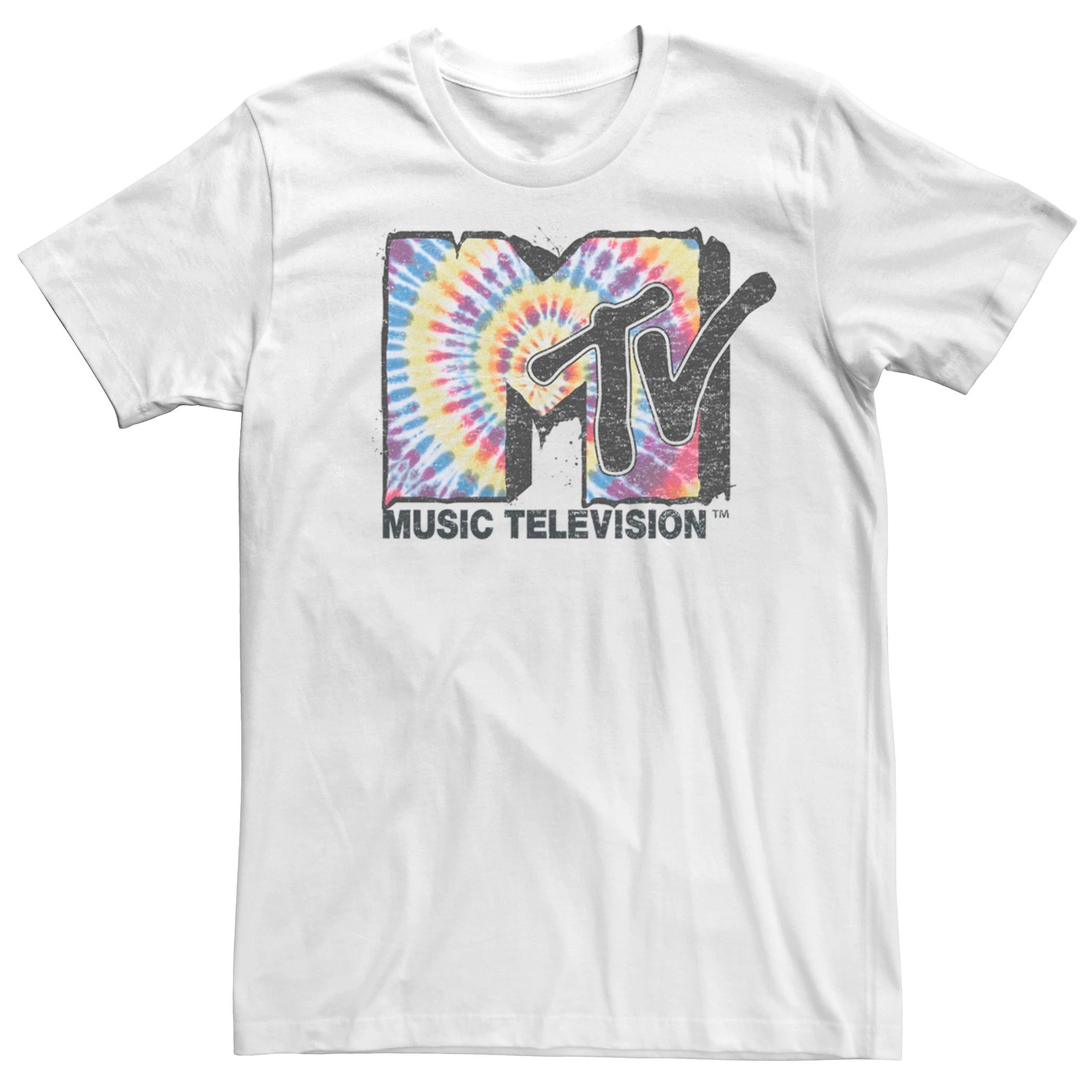 

Мужская футболка MTV Melting Tie Dye Licensed Character