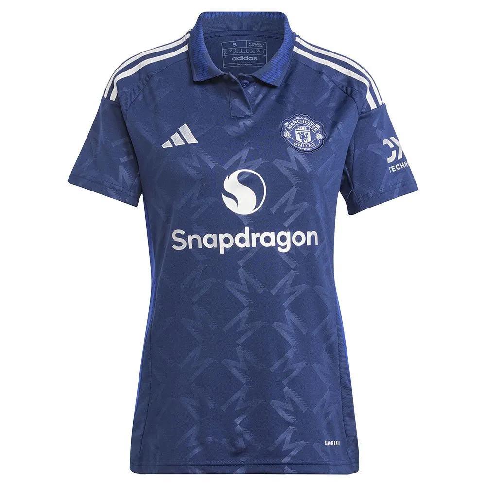 Футболка с коротким рукавом adidas Manchester United 24/25 Away Woman, синий — фото 3