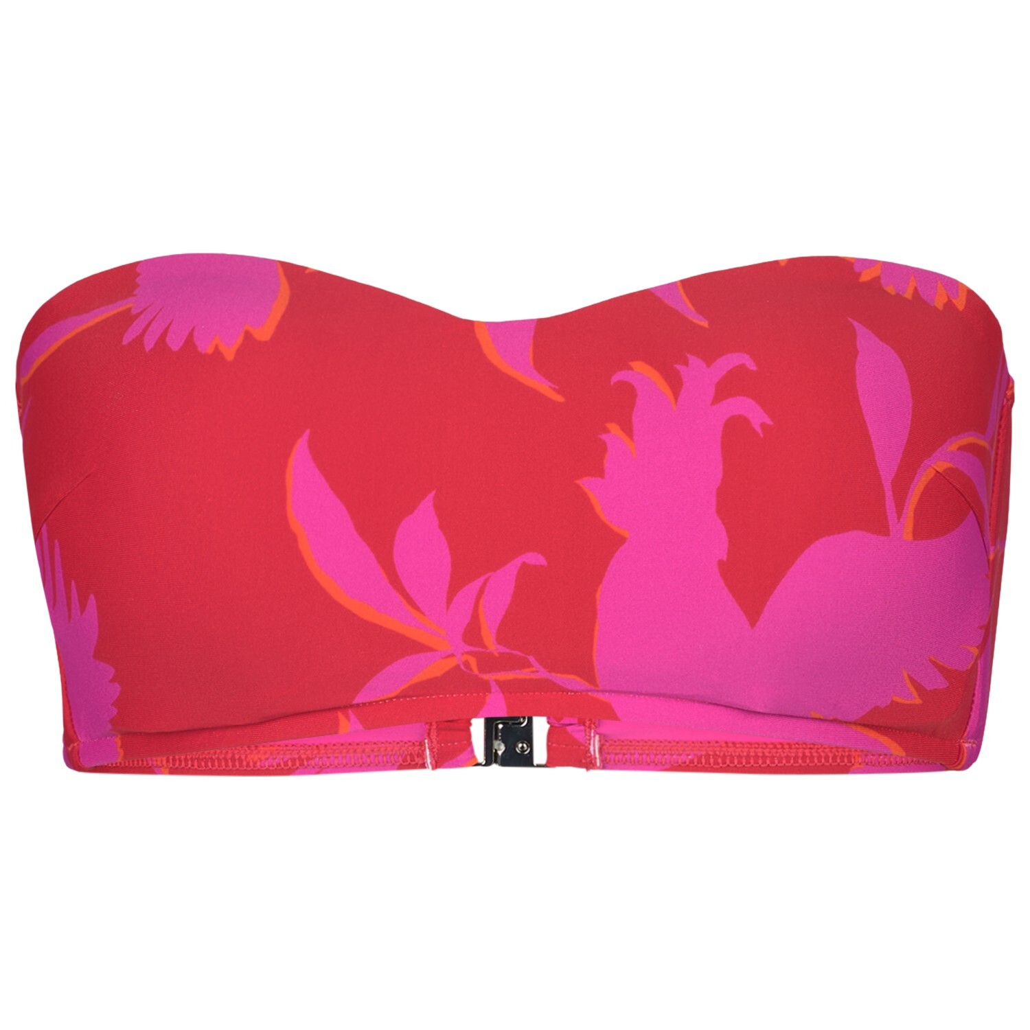 

Верх бикини Seafolly Women's Birds Of Paradise Bustier Bandeau, цвет Chilli Red