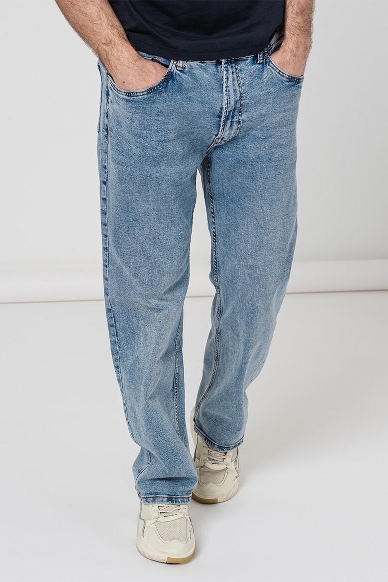 

Джинсы свободного кроя Denim Project, синий