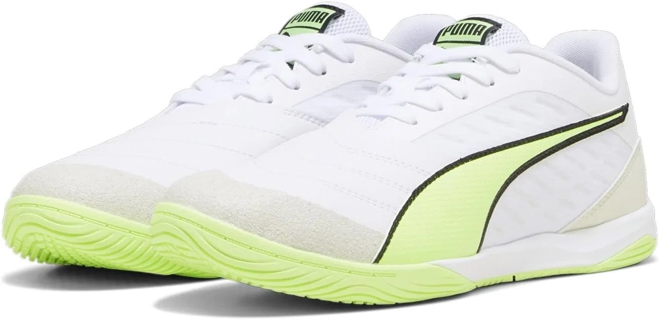 Спортивные кроссовки PUMA Unisex Ibero IV, Puma Multicoloured White Speed Green Puma Silver