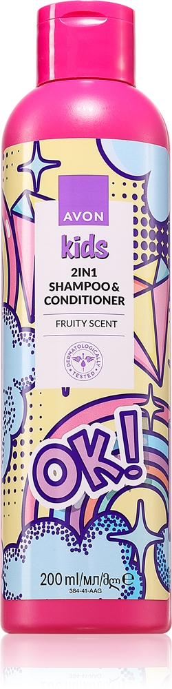 

Детский фруктовый шампунь и кондиционер «два в одном» Avon, 200 мл