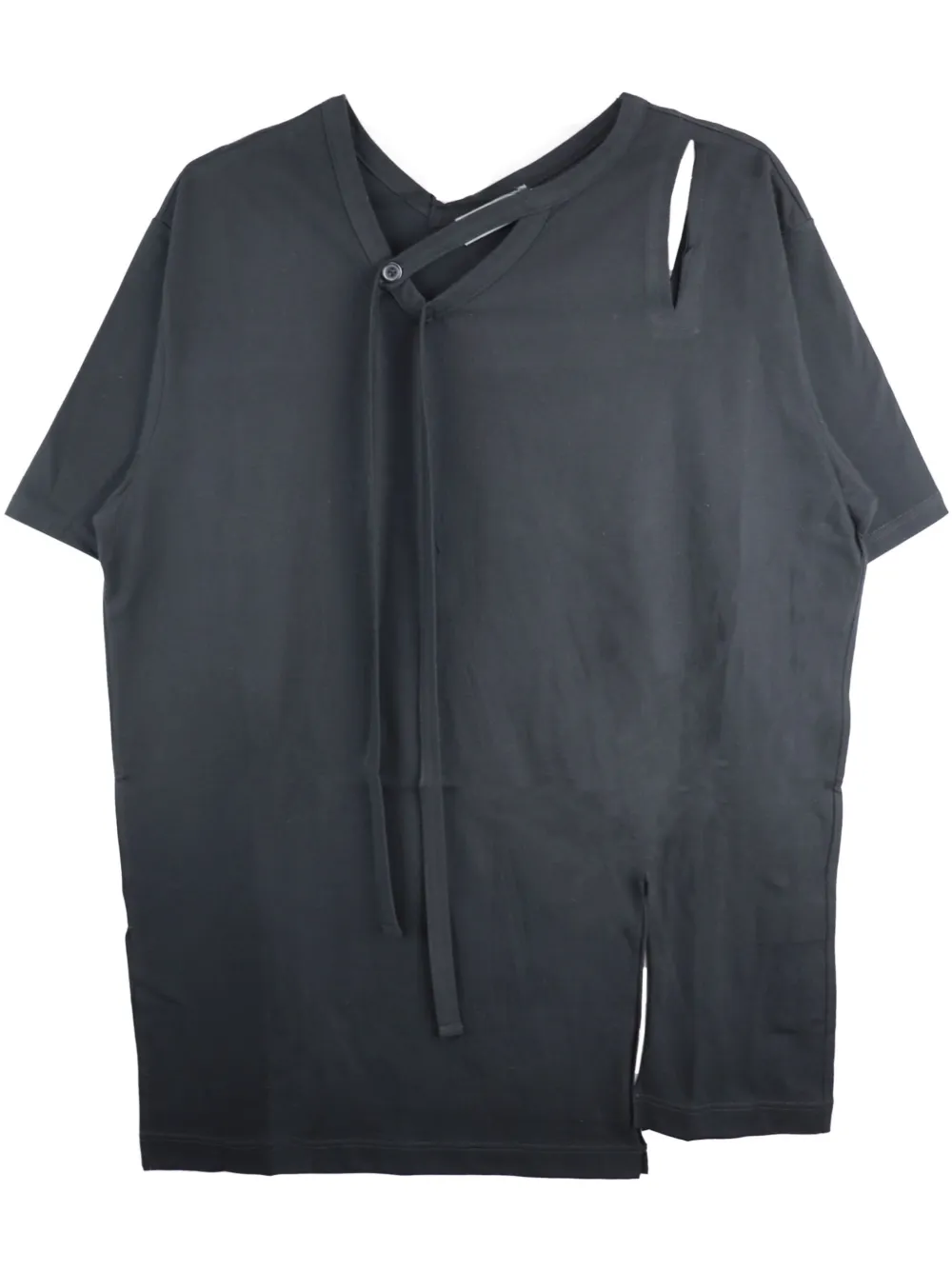 

Футболка из джерси Yohji Yamamoto, черный