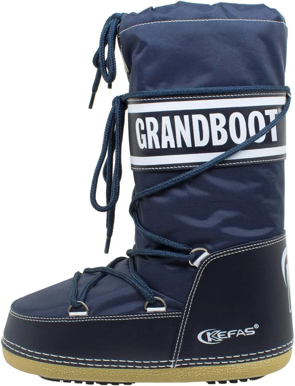 Горнолыжные ботинки Kefas Grandboot Apres Ski для мужчин, женщин и детей, синий — фото 3