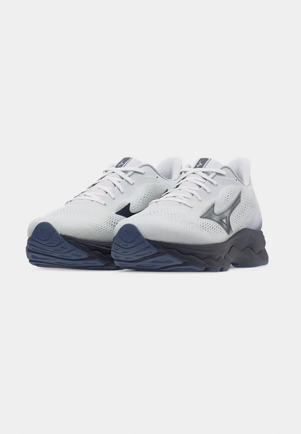 Кроссовки для бега по шоссе wave serene 2 Mizuno, White/Navy Blazer/Wild Wind — фото 3