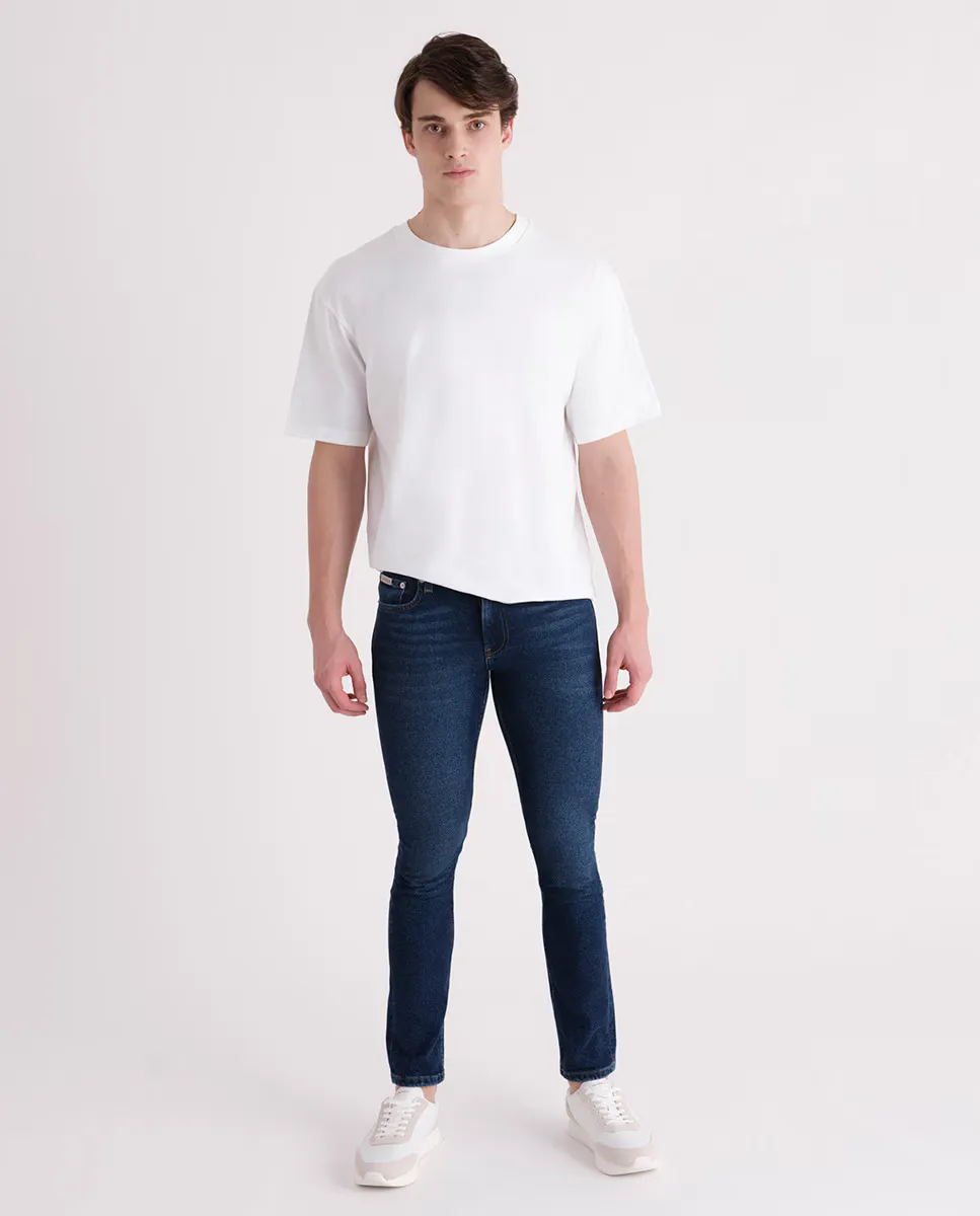 

Мужские джинсы приталенного кроя Calvin Klein Jeans, синий
