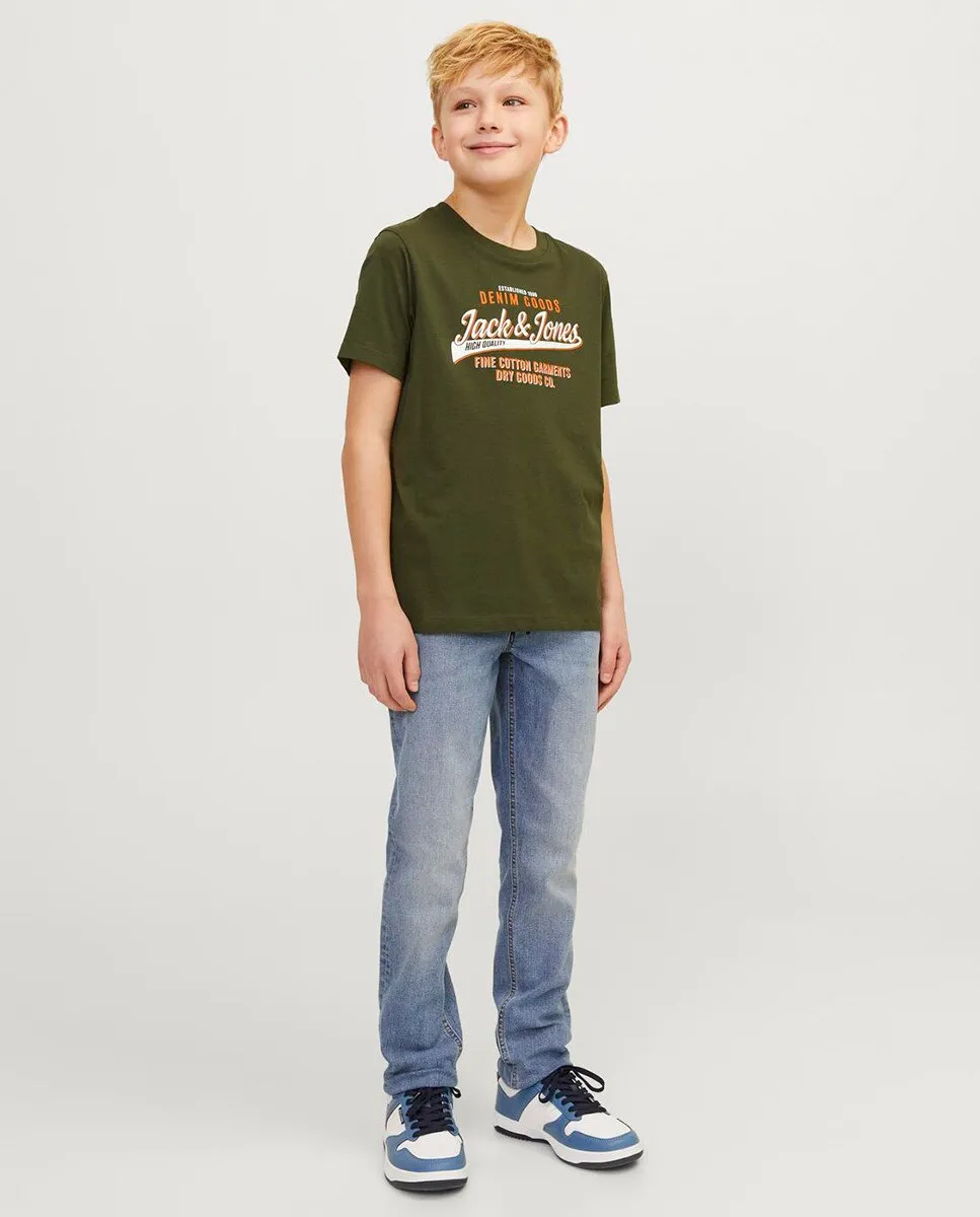 

Джинсы узкого кроя с черной резинкой Jack & Jones, цвет Azul Índigo