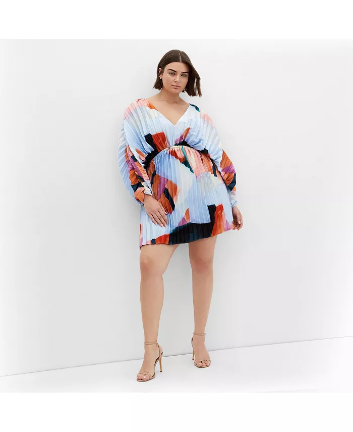 

Женское платье Chloe Print CITY CHIC, синий