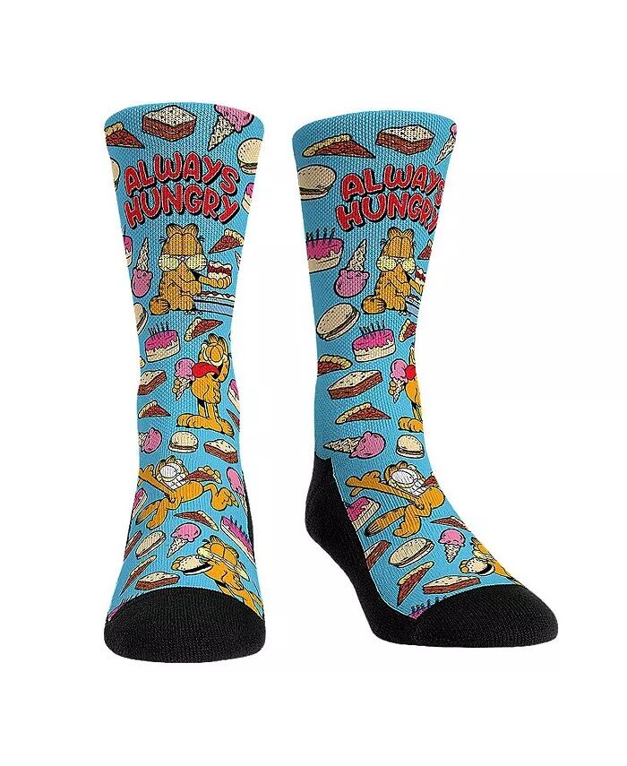 

Мужские и женские носки Garfield Always Hungry Crew Socks Rock 'Em, белый