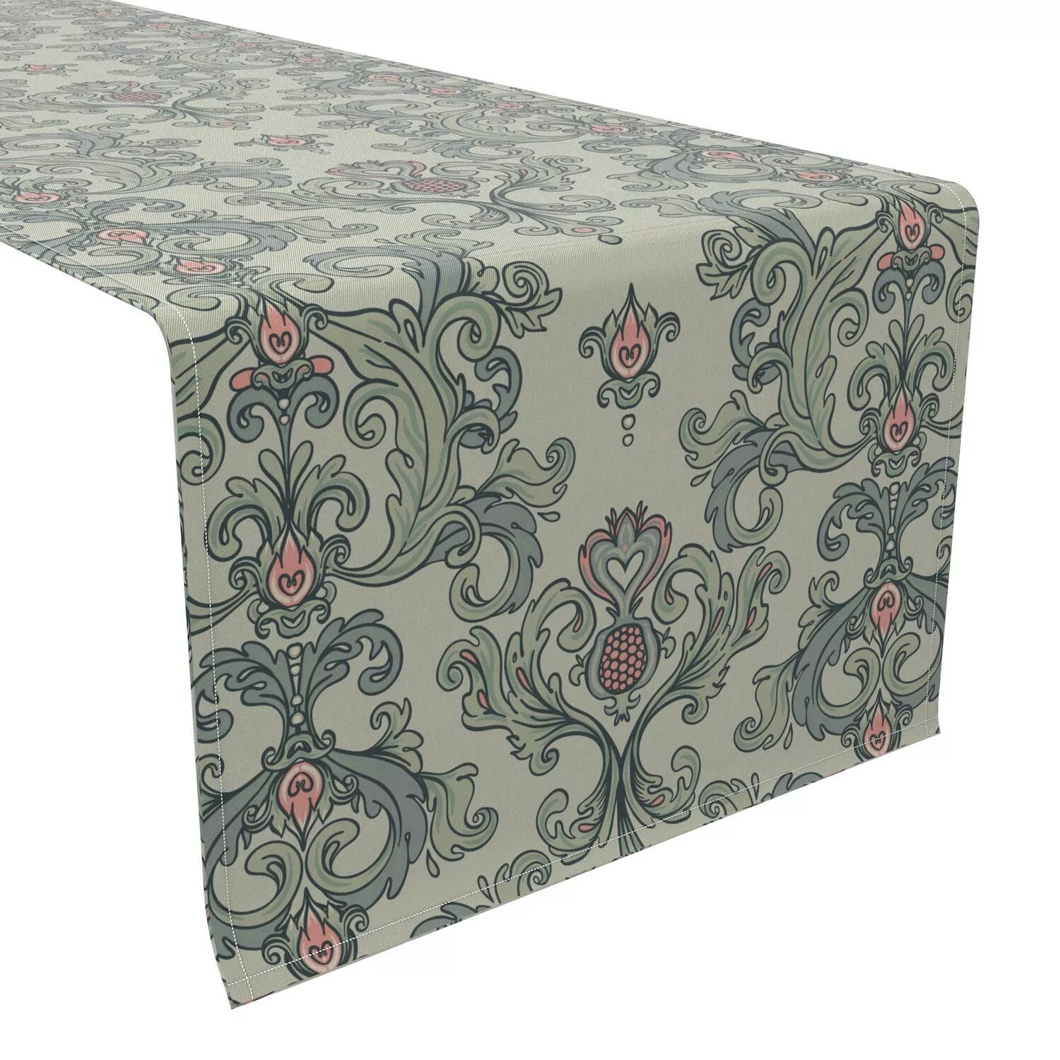 

Настольная дорожка, 100 % хлопок, 16x108 дюймов, цветочный 11