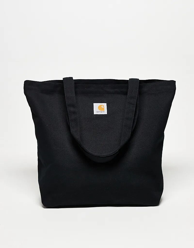 

Сумка-тоут Carhartt WIP с графическим принтом, черного цвета