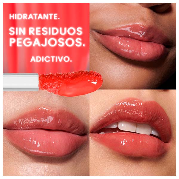 Блеск для губ с кристальным эффектом MAC COSMETICS Lipglass Air Non-Sticky Gloss, SPIRTZ — фото 3