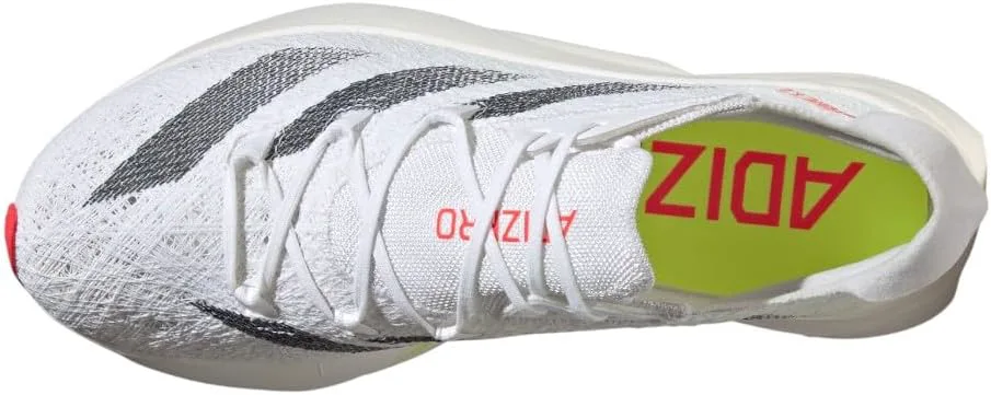 Мужские беговые кроссовки Adidas Adizero Prime 2.0 Strung - белые, белый — фото 2