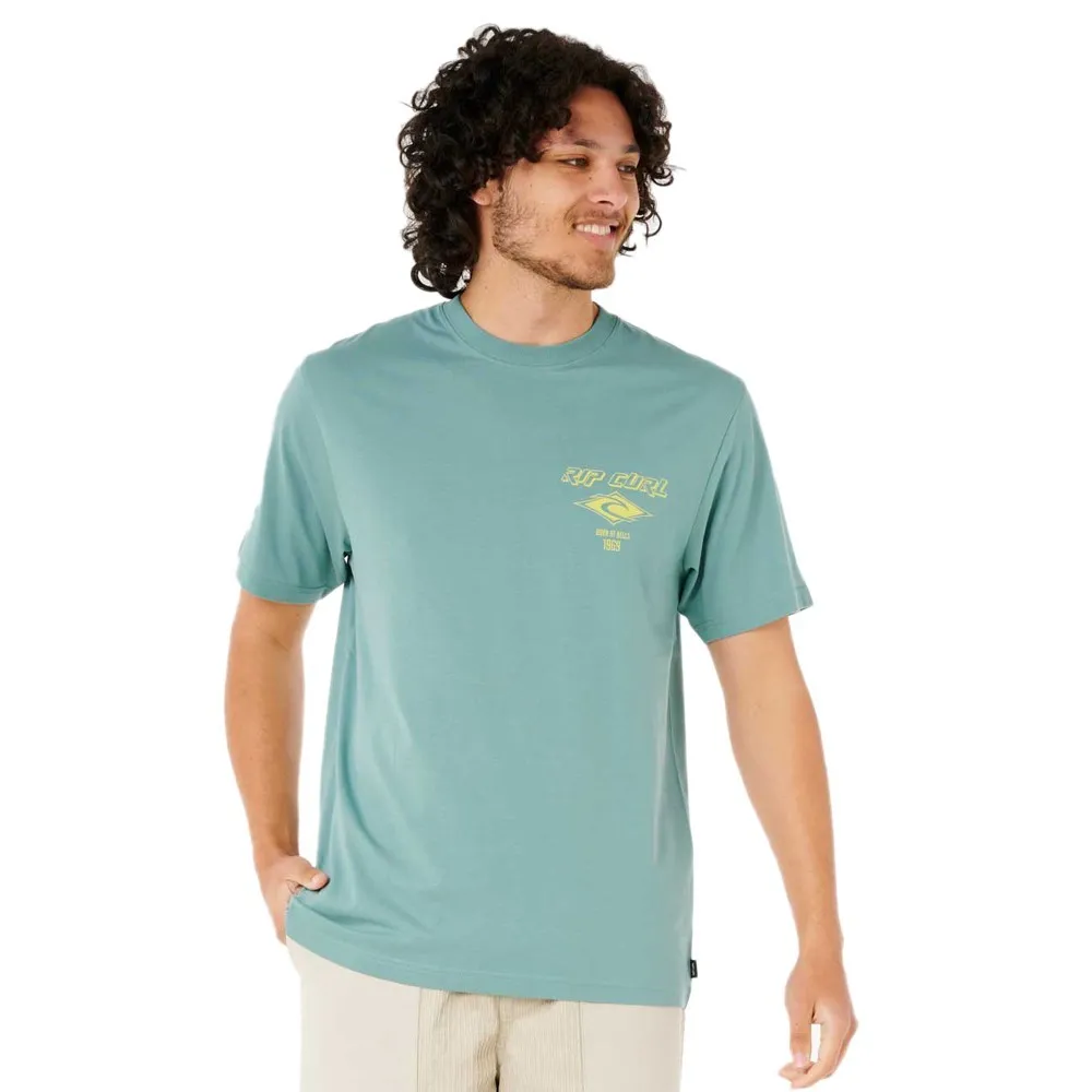 

Футболка с коротким рукавом Rip Curl Fade Out Icon, синий