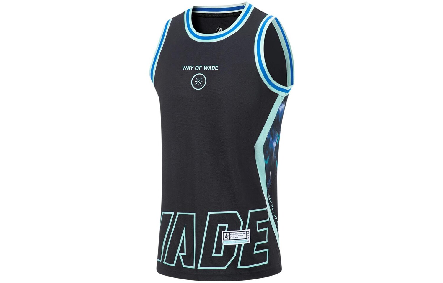 

Баскетбольная майка Wade Collection мужская черная Lining, черный