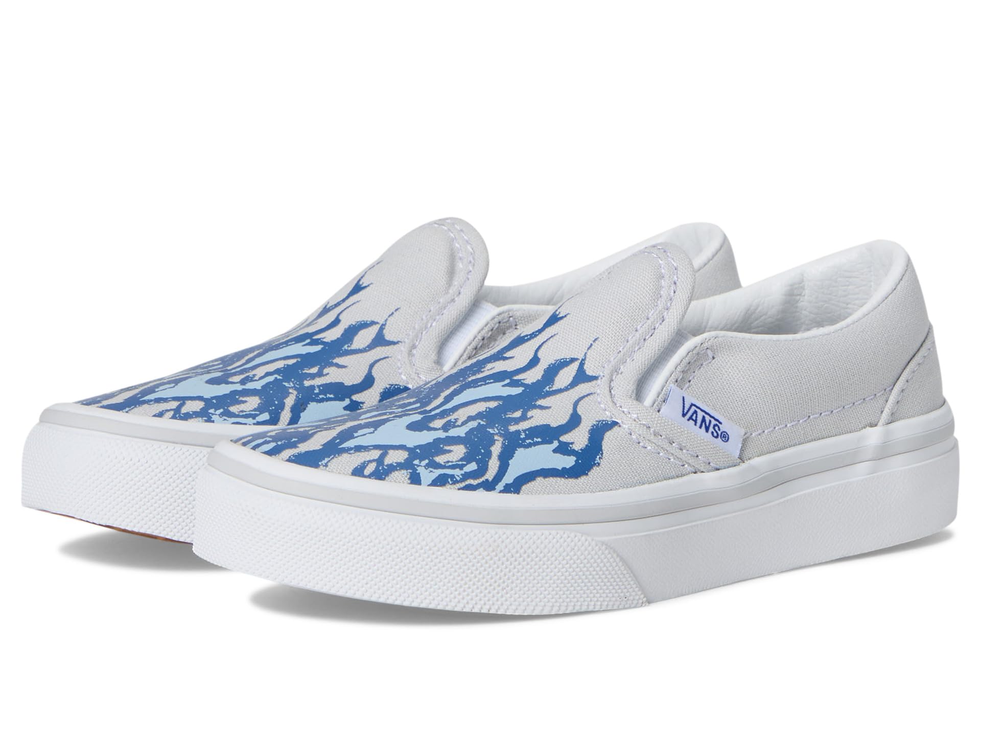 

Кроссовки Vans Kids Kids Classic Slip-On, цвет Vans Inferno Grey/Blue