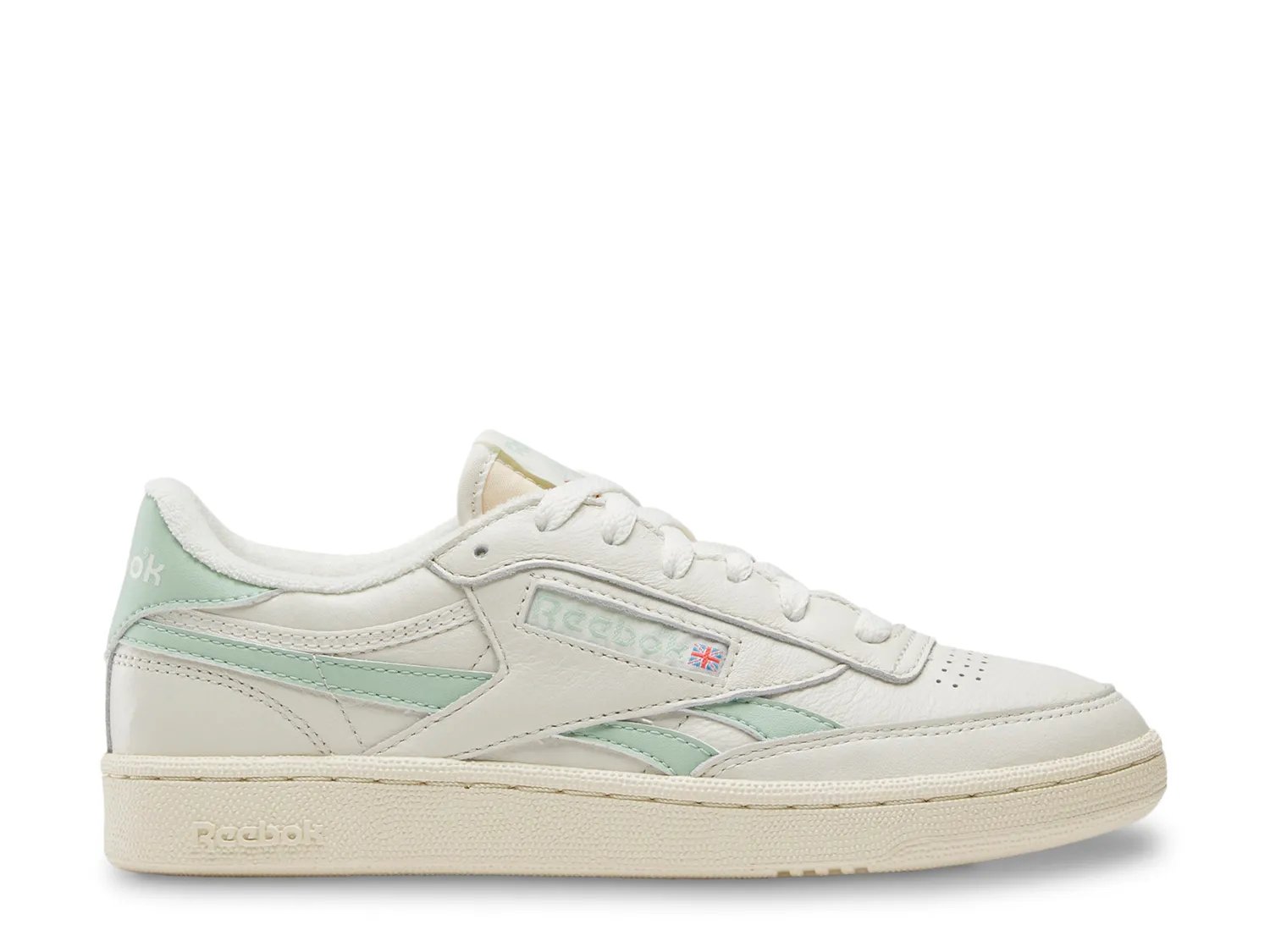 Кроссовки Reebok Club C Revenge Vintage Sneaker, белый/зеленый