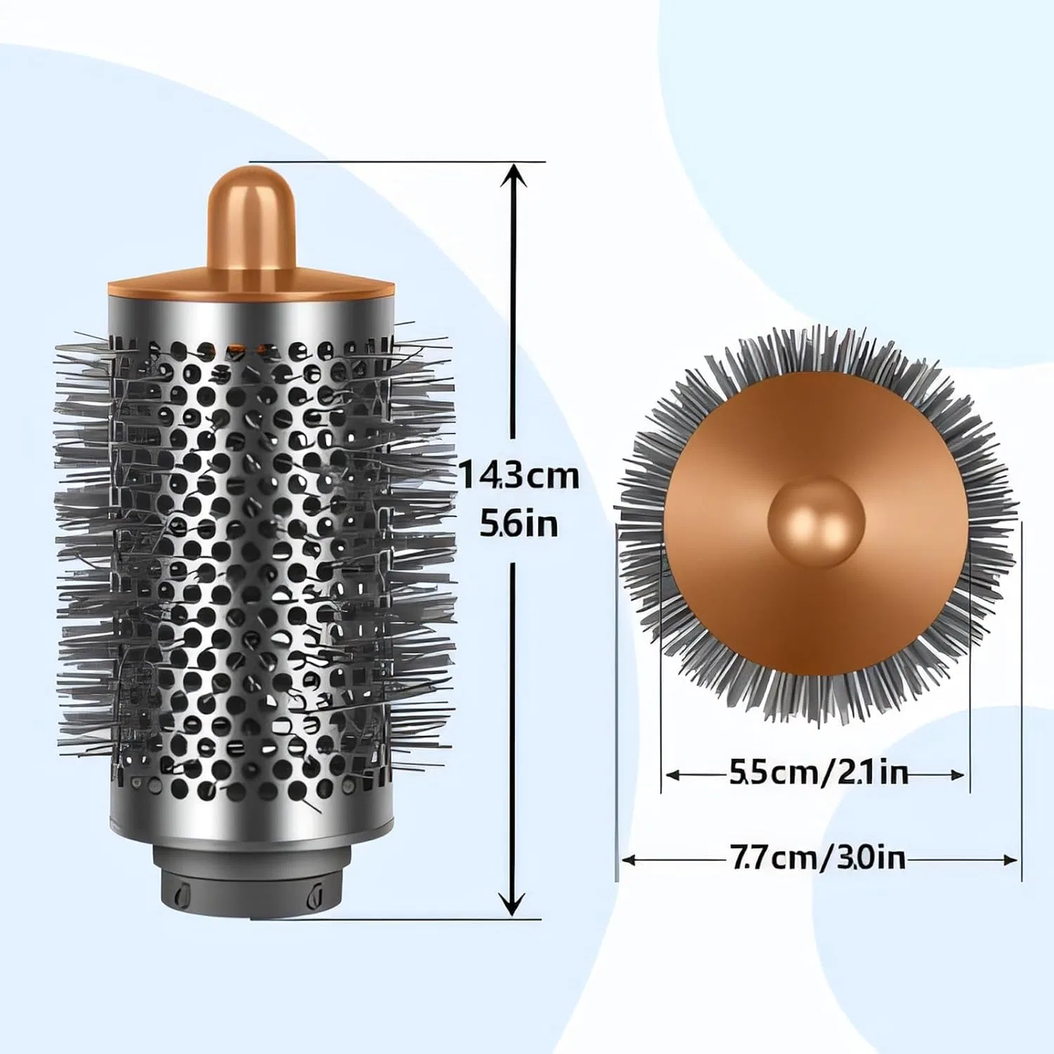 Большая круглая щетка для объема Dyson Airwrap HS01/HS05/HS08 Cyberwork — фото 2