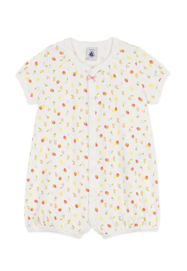 Пижамы kurzoverall mit fruchtmotiv Petit Bateau, Marshmallow Panty