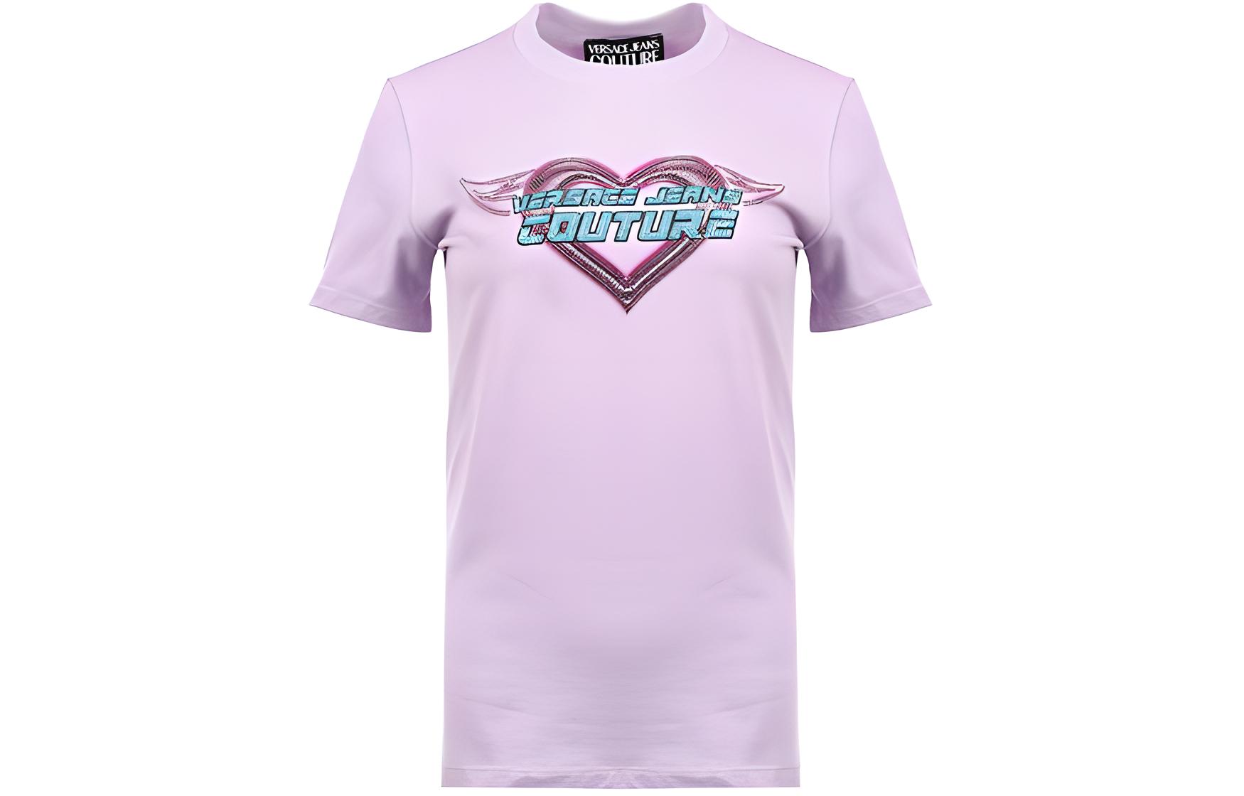 

Rhinestone embellished Mini Dress VERSACE JEANS COUTURE, светло-фиолетовый