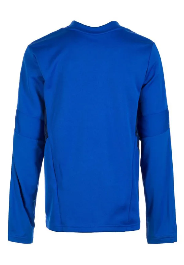 Толстовка tiro 19 с длинными рукавами Adidas Performance, Bold Blue/Dark Blue/White — фото 2