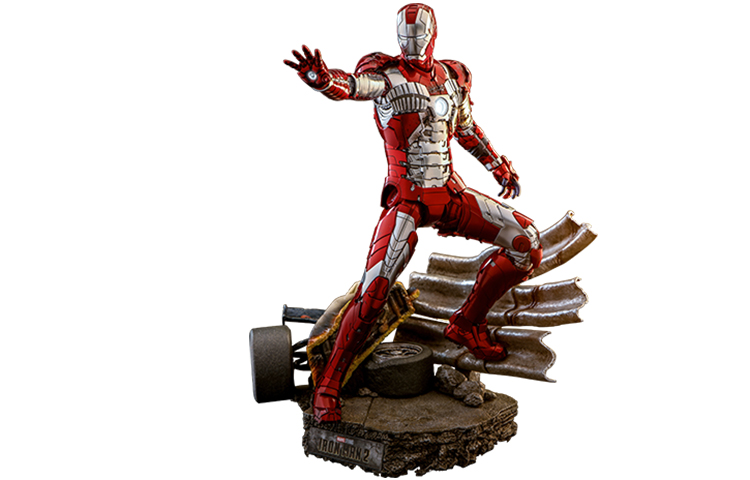 

Коллекция шедевров фильма Железный Человек 2 Max, базовый набор Волшебное Зеркало фигурки для игр Hot Toys, Diorama base set