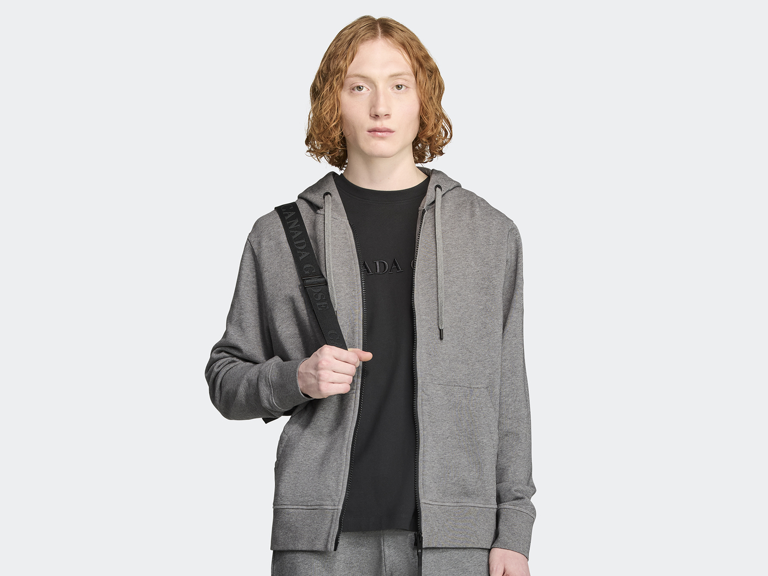 

Худи Canada Goose Huron Full Zip Black Label, Stone Heather