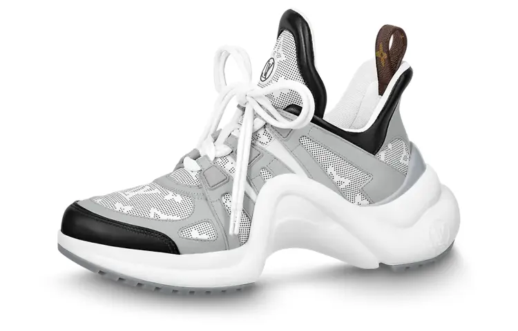 

Кроссовки Louis Vuitton Archlight 1.0, белый/серебристый/черный