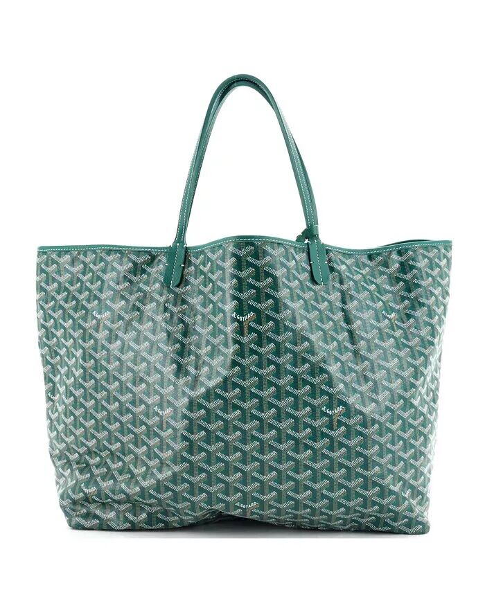 

Сумка-тоут GM Saint Louis с покрытием из холста Pre-Owned Goyard, зеленый