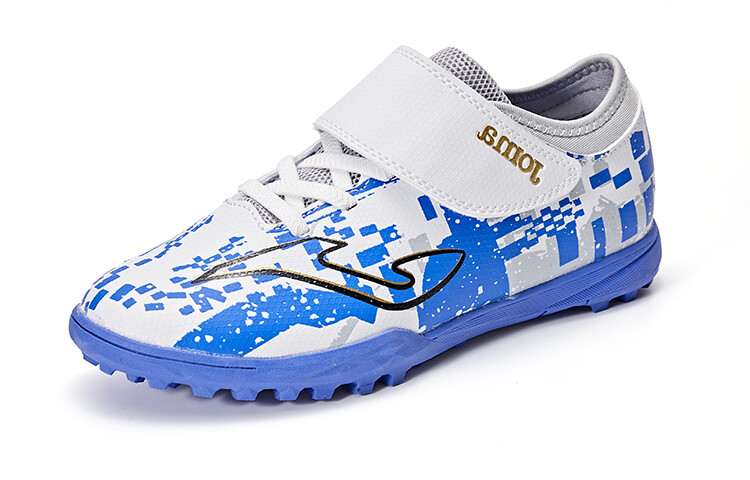 Детские футбольные бутсы Kids Low-top Белые/синие Joma, синий — фото 3